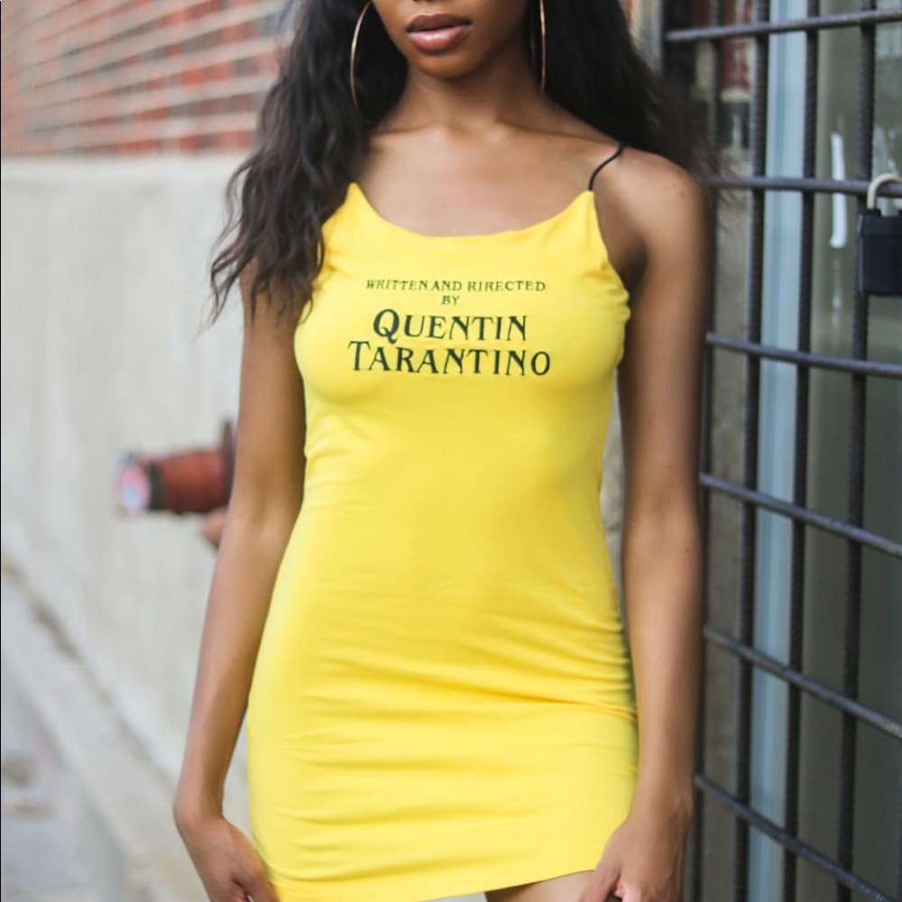 Written Directed by Quentin Tarantino Yellow Dress